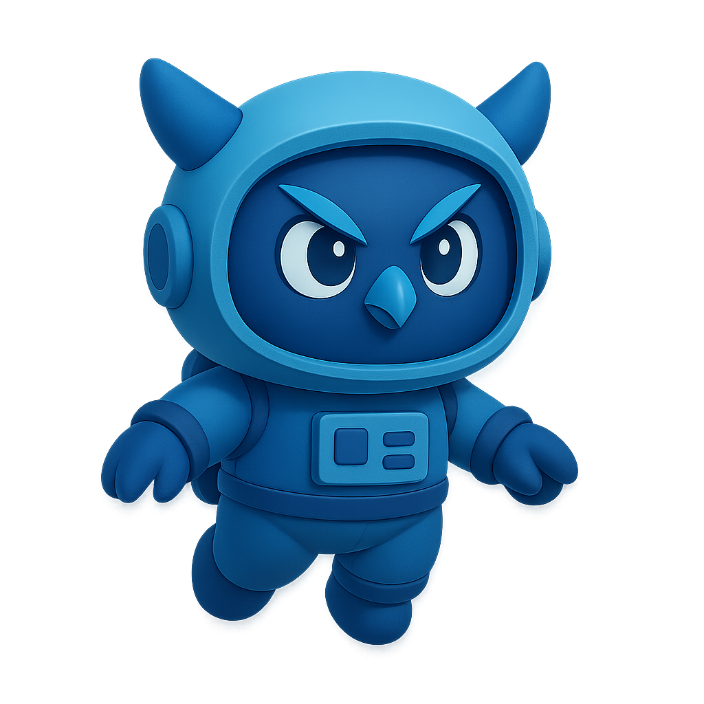 Elysia Astronaut Mascot