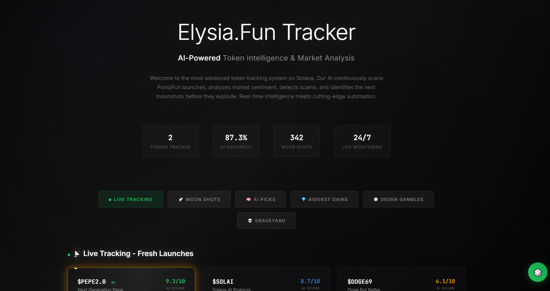 Token Tracker Preview